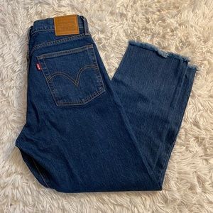 LEVIs Wedgie High Waist straight leg jeans